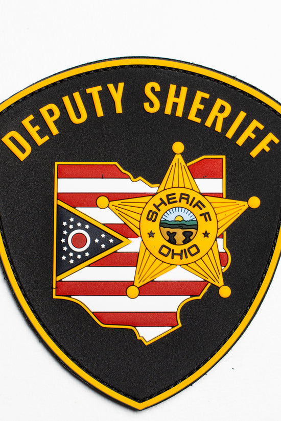 PARCHE DE GOMA- DEPUTY SHERIFF OHIO