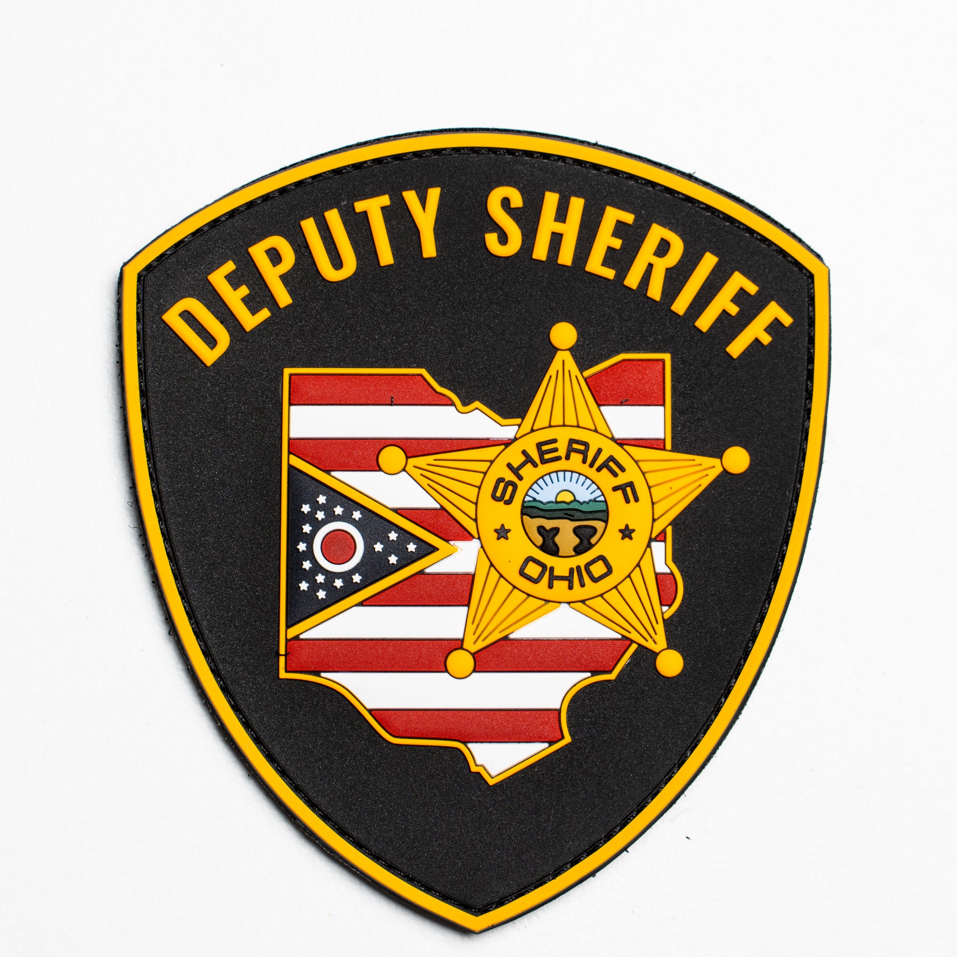PARCHE DE GOMA- DEPUTY SHERIFF OHIO