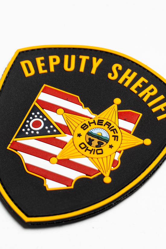 PARCHE DE GOMA- DEPUTY SHERIFF OHIO
