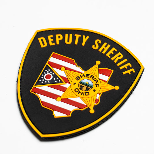 PARCHE DE GOMA- DEPUTY SHERIFF OHIO