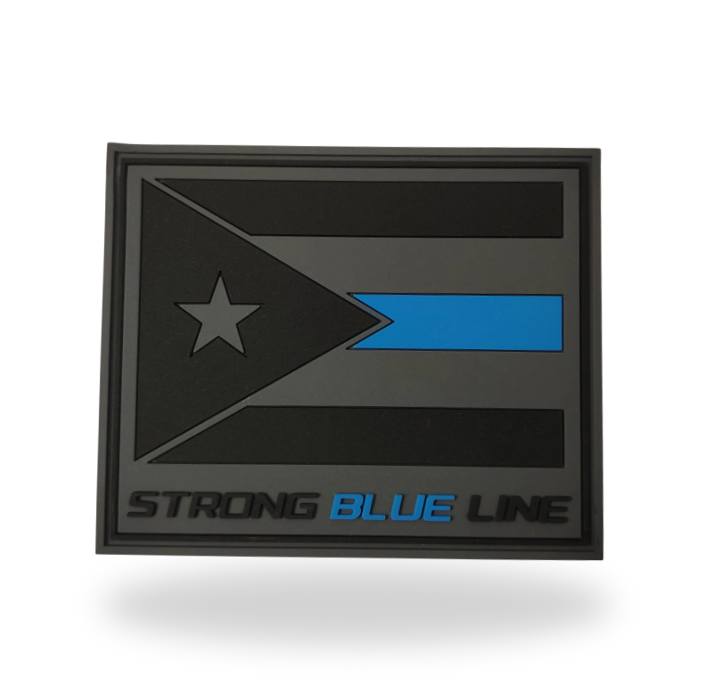 PARCHE DE GOMA- STRONG BLUE LINE PR