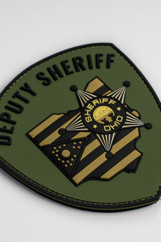 PARCHE DE GOMA- DEPUTY SHERIFF OHIO