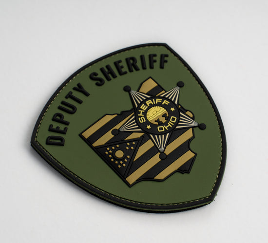 PARCHE DE GOMA- DEPUTY SHERIFF OHIO