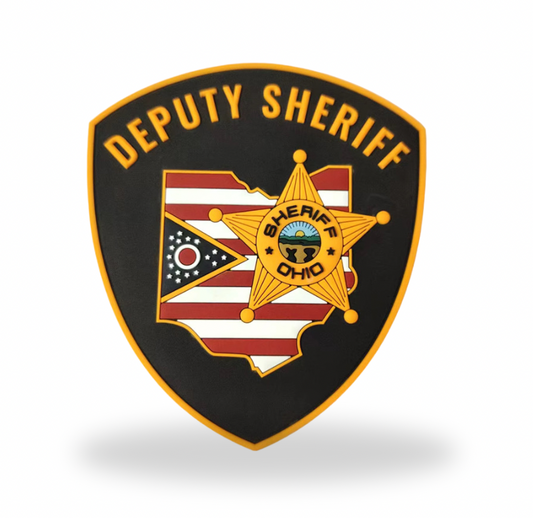 PARCHE DE GOMA- DEPUTY SHERIFF OHIO