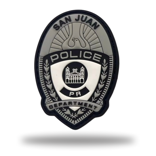 PARCHE DE PVC – PLACA POLICÍA MUNICIPAL DE SAN JUAN